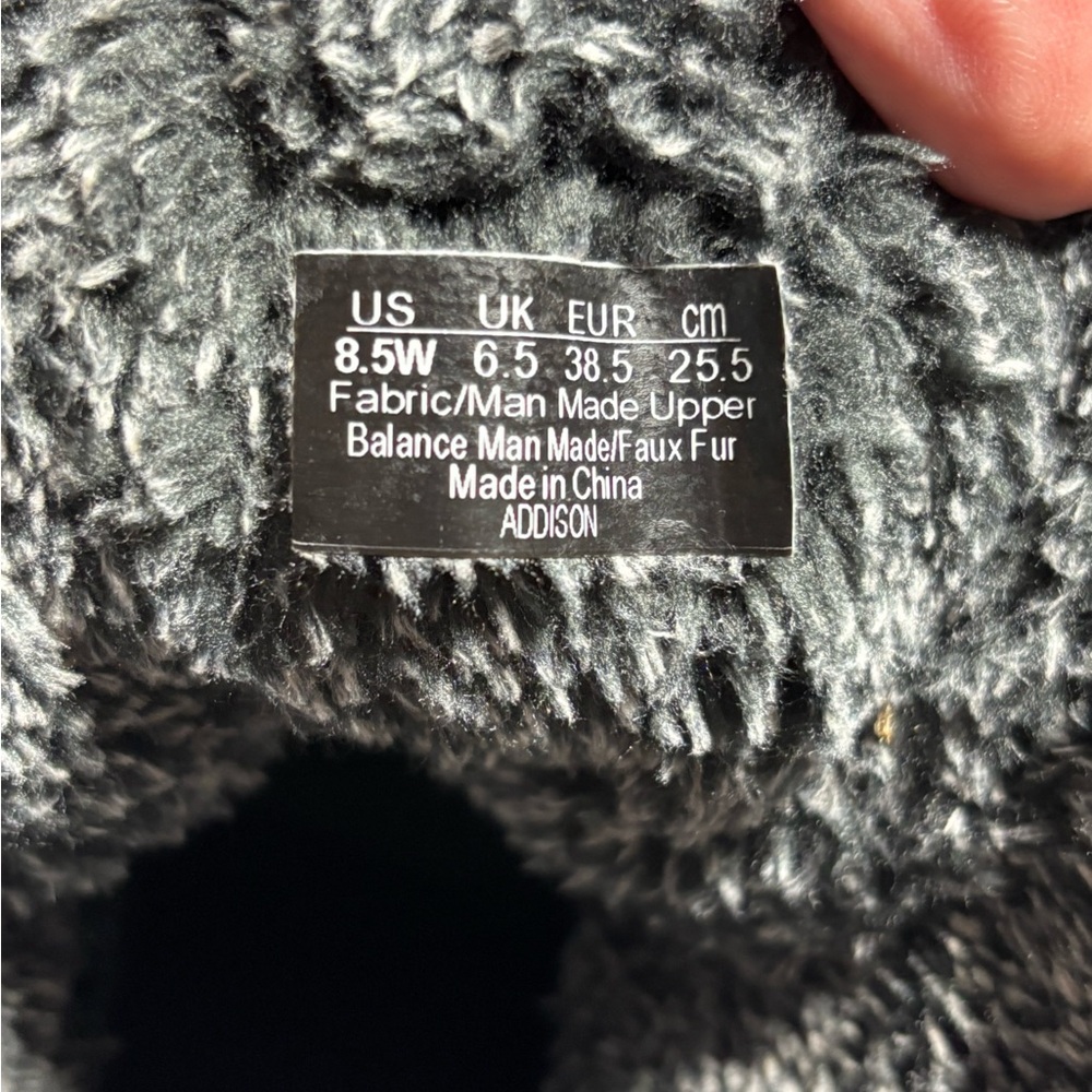 Ryka Black Winter Boots with Teal Highlights - Picture 8 of 11